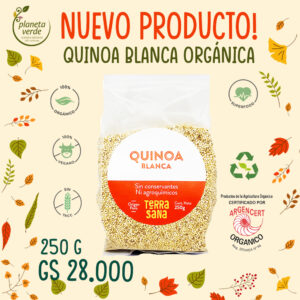 Quinoa Blanca Orgánica