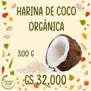 Harina Orgánica de Coco