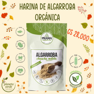 Harina de Algarroba orgánica – Chaucha molida