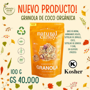 Granola de Coco + semillas Orgánica